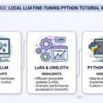 local LLM fine-tuning LoRA with Unsloth Python