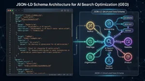 JSON-LD code into your page  to provide AI crawlers with explicit entity relationships